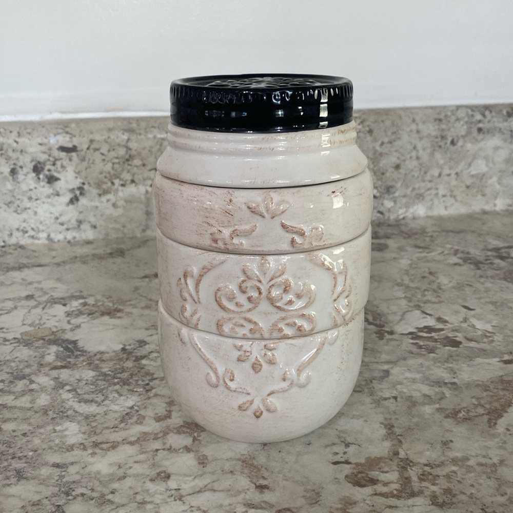 Mason Jar Ceramic Measure Cup Set by Young’s Inc